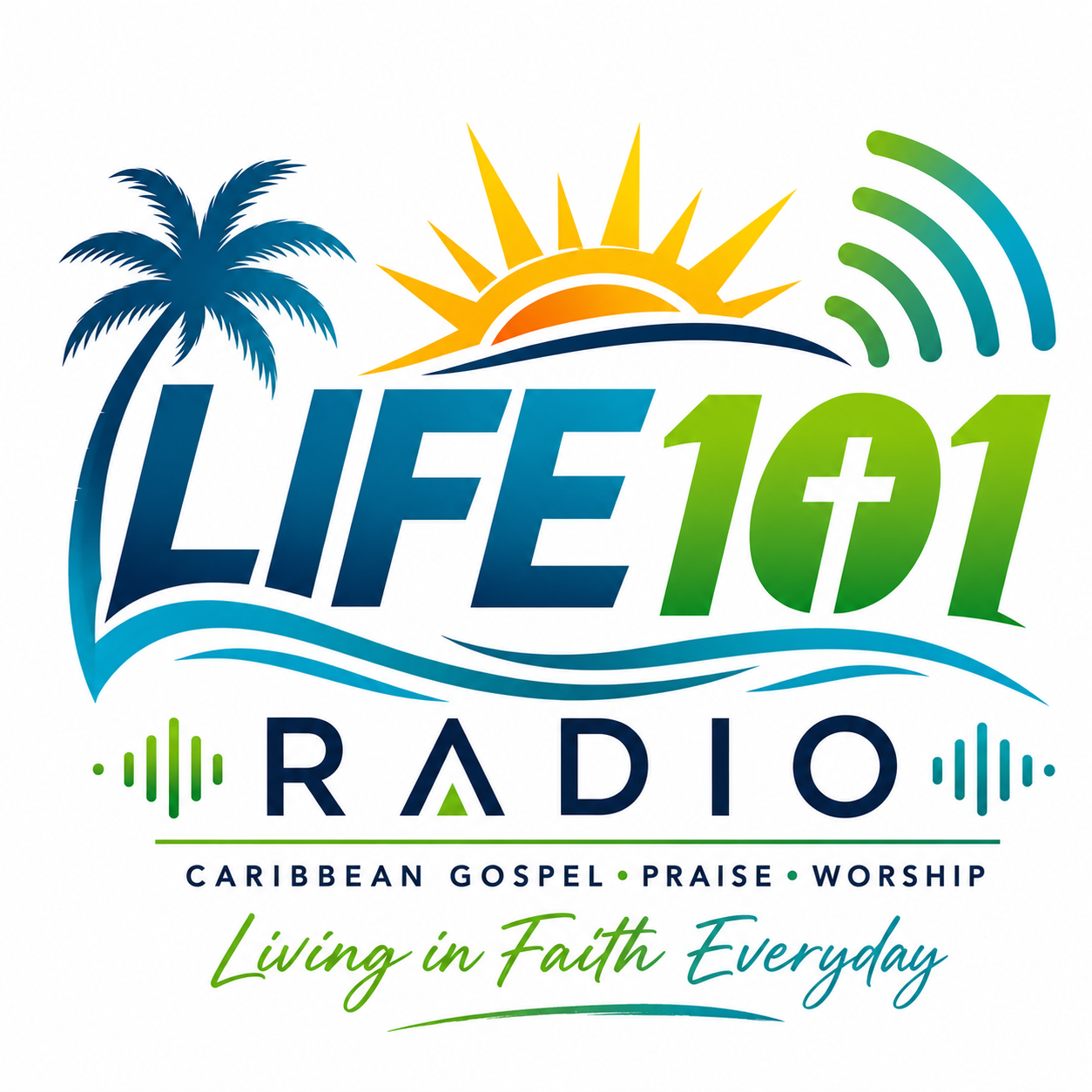 LIFE101 Radio station logo